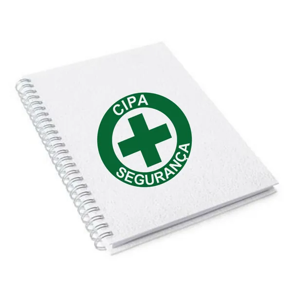Agenda personalizada com a arte da SIPAT
