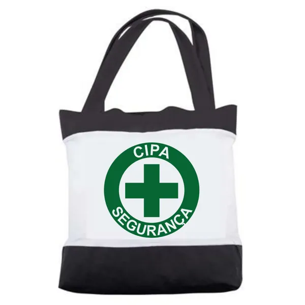 Bolsa personalizada com a arte da SIPAT
